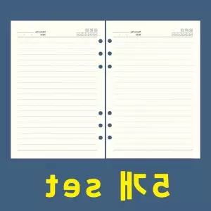 시스템다이어리속지 25절다이어리속지 A5 다이어리 바인더 100P 5P