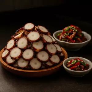 국내가공 동전문어 가문어 슬라이스 마른반찬 건어물마른반찬 500g 1개