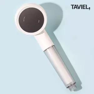 [타비엘]국산 굿 필터 샤워기 헤드 화이트 메쉬물줄기 SGS인증 3중여과 녹물제거