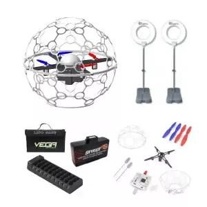 유소년드론축구EVO 시작패키지B (스카이킥EVO10,골대2,배터리키트,부품키트)