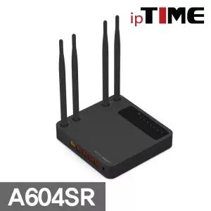 ipTIME A604SR 블랙 AC1200 듀얼밴드 유무선공유기네트워크장비 디지털가전 인터넷 와이파이 무랜