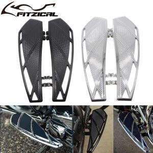 Harley Touring Road King Electra CVO Street Glide Softail FL Dyna 용 오토바이 프론트 페달 플로어 보