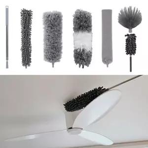 길이조절 먼지 브러쉬 세트 천장 청소솔 에어컨 털이 도구 높은곳 이러쉬 확장형 청소 다용도 청소용 제거