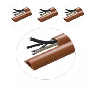 전선 정리용품 19mm X 8mm 1M 보호관 8입 케이블 인테리어몰딩 숨기기