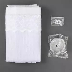 아기 모기장 스트라이프 디자인 방충망 침대 방습 방 모기 차단망