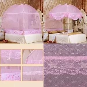 [콩심팥심]사각 모기장 텐트형 방충망 180x220 대형 야외 테라스용 모기 방지망