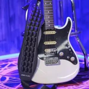 어깨 패딩 통기타 기타 스트랩 일렉 베이스 멜빵 푹신한 통증 완화