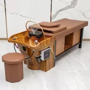 미용전동베드 마사지 타투 이발소 베드 미용 접이식