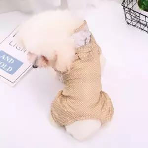 땡땡이 도트 우비 반려견 옷 애견 강아지 우의애의류 후리스 가디건 소형 여름 패딩 실내복 견옷 쿨링 조끼