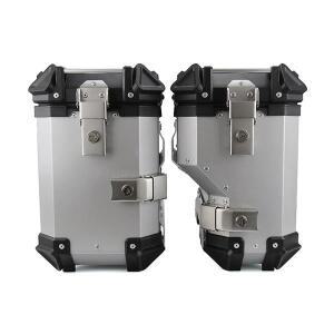 35L 오토바이 사이드 박스 알루미늄 모토 새들백 오른쪽 히든 유니버설 여행용 수납 케이스