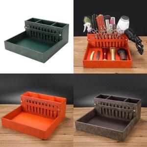 D46D 도구 홀더 대한 헤어 가위 가능한 빗에 스탠드 브러쉬 상자 헤어링 분리 클리퍼