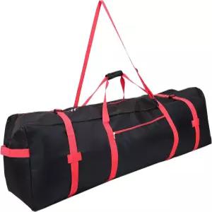 비치 엄브렐러 백 헤비 듀티 600D 옥스포드 대용량 수납 가방 메탈 지퍼 포함 듀얼 핸드 스트랩 및 어깨