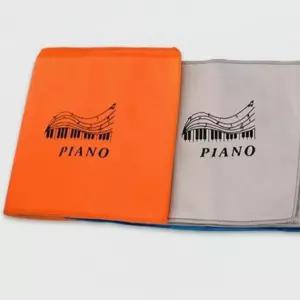 피아노 건반 덮개 먼지 방지 융 극세사 스크래치 보호 천 커버 악기