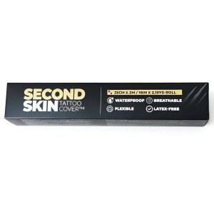 통기성 세컨드 스킨 타투 커버 롤 10 인 x 2.18 YD 붕대 필름, 새로운 타투를 위한 투명 보호 방수 랩, 매트 표면이 있는 접착식 애프터케어