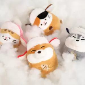 양털 모자 강아지 고양이 모찌 미니 찜질팩 핫팩 인형 생리 물난로 전자레인지 실리콘주머니 워터 렌지 레