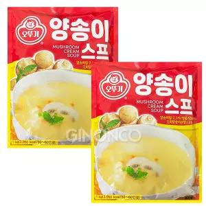 오뚜기 양송이스프 1kg 2개 대용량 업소용