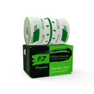 이지 더마 디펜더 롤, 타투 애프터케어 방수 붕대 4인치 X 10.9야드, 투명 필름 드레싱 세컨드 스킨 힐링 랩 커버, 쉴드 피부 보호 테이프
