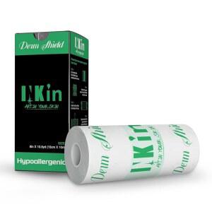 잉크인 더머 쉴드 타투 애프터케어 밴드 롤 6인치 X 10.9Y, 투명한 두 번째 피부 커버 테이프 랩으로 더 빠른 치유와 보호 - 무균, 방수 접착