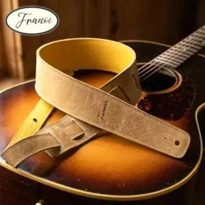 프라노이 이태리 허니 클라우드60HC 통 일렉 베이스 가죽 기타 스트랩