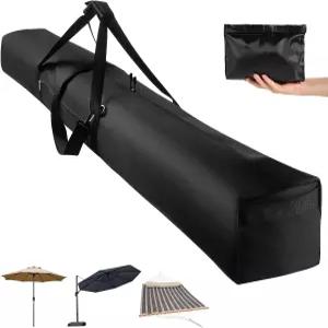 파티오 우산 보관 가방 패딩 캐리 스트랩과 더블 오픈 방수 지퍼가 있는 업그레이드된 900D 대형 비치