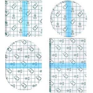 누안추 48피스 투명 접착 붕대 방수 피부 드레싱 테이프 필름 클리어 커버 리텐션 수영용