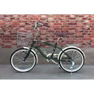 일본자전거 출퇴근 여성용 빈티지 클래식 미니벨로