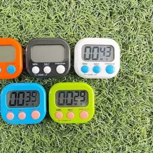 주방 타이어 디지털 미니 알람 무소음 공부 수능 스탑워치