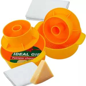 페트리스토르 치즈 제조 키트 버터 펀칭 몰드 프레스 스트레이너 팔로워 피스톤 1 2리터 두부 기계 색상