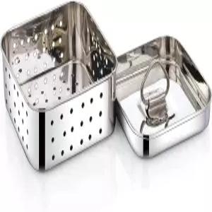 스테인리스 스틸 사각형 패너/두부/치즈 메이커/몰드 기계 만들기용 하드 프레스 금형 키트 350ml