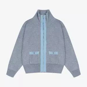 [롯데백화점]씨 데님 라인 하이넥 집업 가디건 CCB2957MS