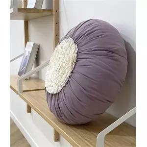 [콩지] 크림 호박 쿠션 50cm