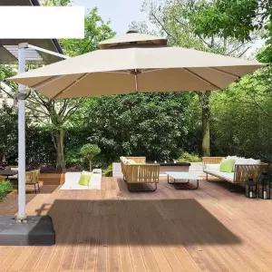 신호등 횡단보도 햇빛 막는 대형 파라솔 그늘막 우산 정사각형 - 3.0m125359