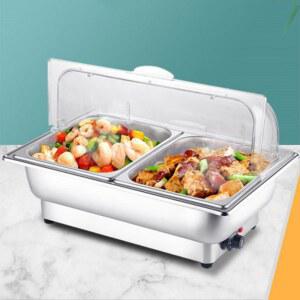 업소용중탕기 전기 국물 기능이 수프 소형 원형중탕기 그릇 카레 탕온기 구내식당