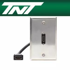 HDMI F 월 플레이트 디스플레이 포트 매립형 1HDMI1포트 HDMI스테인리스 HDMI스텐 1HDMI 1포트