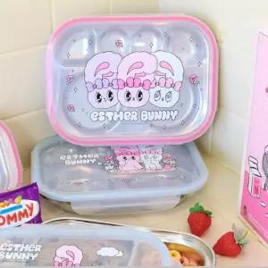 6구 식판 도시락 2종 개인 가정용용식 어린이 아기 어른용 성인용 어린이집 유치원 스텐레스 스테인리스 급