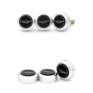 고급스러운 아크릴 리얼 제네시스 번호판볼트 자동차튜닝 차꾸미기 차량정비 드레스업