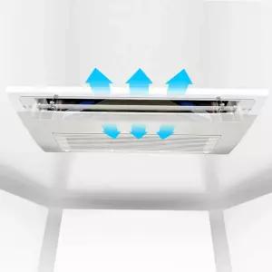 [원일안전] 풍향조절 에어가이드 바람막이 1way 가림막 냉방 70x14cm 에어컨 날개  (본품)