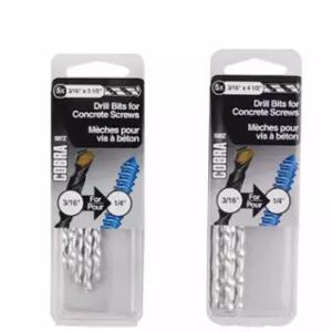 코브라탭 드릴 비트 5개 목재드릴비트드릴 천공기리 타공 홈파기 목공드릴