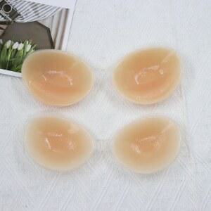 보이지 않는 실리콘 브라 노출 방지 통기성 니플 패드 커버 가슴 스티커 속옷