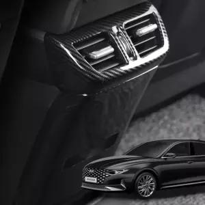 더뉴그랜저 2열 송풍구 몰딩인테리어 악세사리 튜닝 자동차실내 차량 더몰딩 더튜닝 카본커버