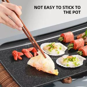 가정용 전기 그릴 팬 야외 철판 바베큐 오븐 휴대용 튀김 주방 기기