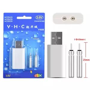 발광 낚시찌 CR425 부표 도구 민물 찌 낚시용 부력 보조 장치