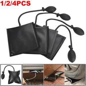 호환 1/2/4PCS 공기 펌프 가방 자동차 문 풍선 심 도어 창 설치 수리 도구에 대 한 다기능 공기 웨지 에어백 펌프