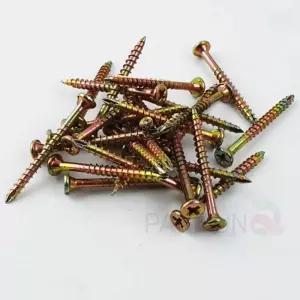 3.8mm 접시피스 3.8x55 직결 나사크류 목공 연결 원목 목재용 나사 나크류 회전 고정 나무 목공용