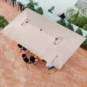 대형 와이드 파라솔 차광막 접이식 휴대용 우산 터프