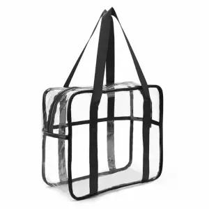 방수 투명 비치백 바캉스백 수영복가워터파크 물놀이 실내장 PVC