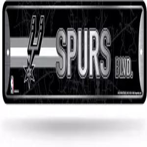 리코 인더스트리 NBA 농구 샌안토니오 메탈 스트리트 사인 추진