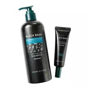 네이처리퍼블릭 블랙빈 탈모증상개선 샴푸 520ml+두피 앰플 50ml 두피관리