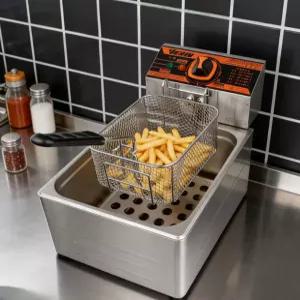 튀김기 소형 업소용 전기 주방기기 가정용 미니 업소용튀김기 업소용전기튀김기 튀김기계 튀김