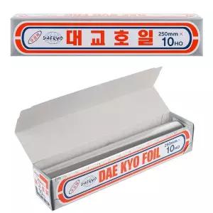 [콩심팥심]쿠킹용 식품 은박지 알루미늄 포일 25cm 10롤 식재료 위생포장